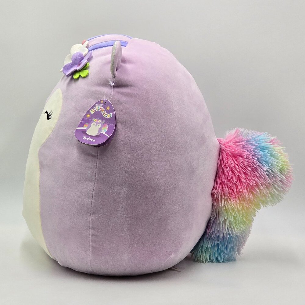 Squishmallows Large - Syndee the Squirrel with 3D Flower Crown - Picture 5 of 16